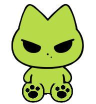绿色外星猫